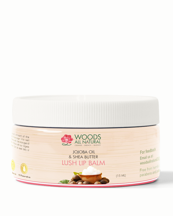 Lush Lip Balm | Jojoba Oil & Shea Butter (10 ml)