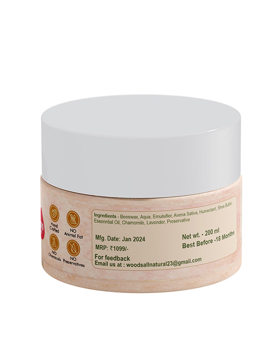 Non greasy Oats and Shea Butter Body Cream (200 ml)