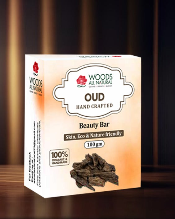 Oud Handcrafted Beauty Bar (100 g) - 100% Organic