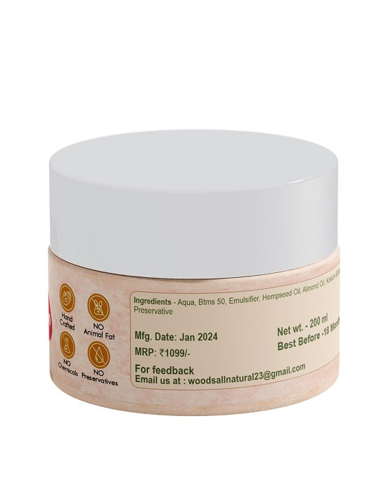 Ultra Nourishing Satin Finish Body Cream | Kokum Butter & Hemp seed Oil (200ml)